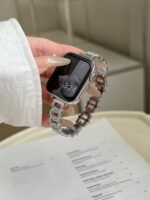 Metal Diamond Apple Watch Strap for Ultra & Series 9 8 7 6 SE - Image 12