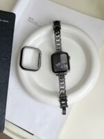 Metal Diamond Apple Watch Strap for Ultra & Series 9 8 7 6 SE - Image 11