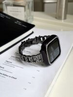 Metal Diamond Apple Watch Strap for Ultra & Series 9 8 7 6 SE - Image 9