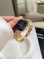 Metal Diamond Apple Watch Strap for Ultra & Series 9 8 7 6 SE - Image 3