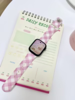Plaid Silicone Watch Band for Apple Watch 38/40/41/42/44/45/46/49mm - Image 14