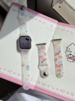 Cute Cartoon & Colorful Pattern Apple Watch Bands – Soft, Durable & Stylish - Image 5