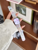 Cute Cartoon & Colorful Pattern Apple Watch Bands – Soft, Durable & Stylish - Image 7