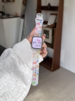 Cute Cartoon & Colorful Pattern Apple Watch Bands – Soft, Durable & Stylish - Image 12