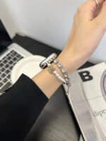 Premium Chain Bracelet Strap for iWatch – Stainless Steel, Fashion Style - Image 5