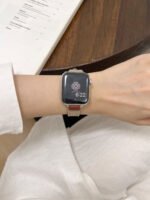 Cosy Braided Leather Strap for Apple Watch – Soft Woven Band 38–49mm Compatible - Image 21