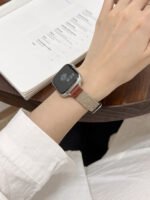Cosy Braided Leather Strap for Apple Watch – Soft Woven Band 38–49mm Compatible - Image 20