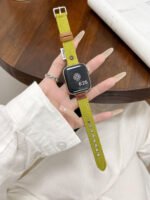 Cosy Braided Leather Strap for Apple Watch – Soft Woven Band 38–49mm Compatible - Image 16