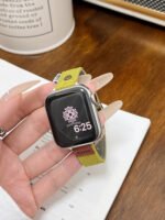 Cosy Braided Leather Strap for Apple Watch – Soft Woven Band 38–49mm Compatible - Image 14