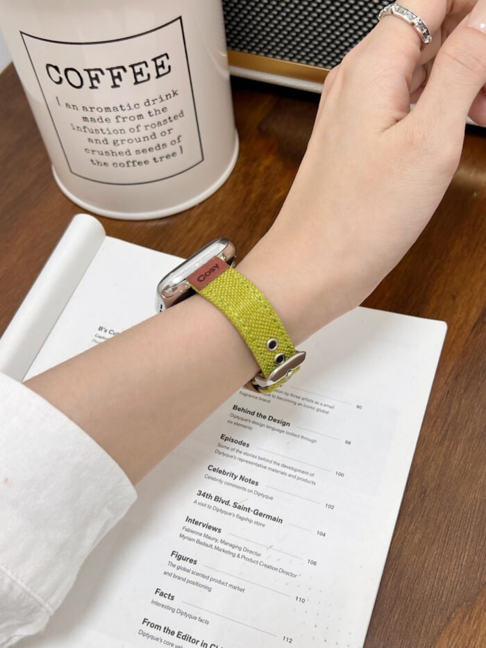 Cosy Braided Leather Strap for Apple Watch – Soft Woven Band 38–49mm Compatible - Image 22