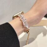 Zircon Star Charm Bracelet Strap for Apple Watch – Luxury Crystal Band 38–49mm - Image 3