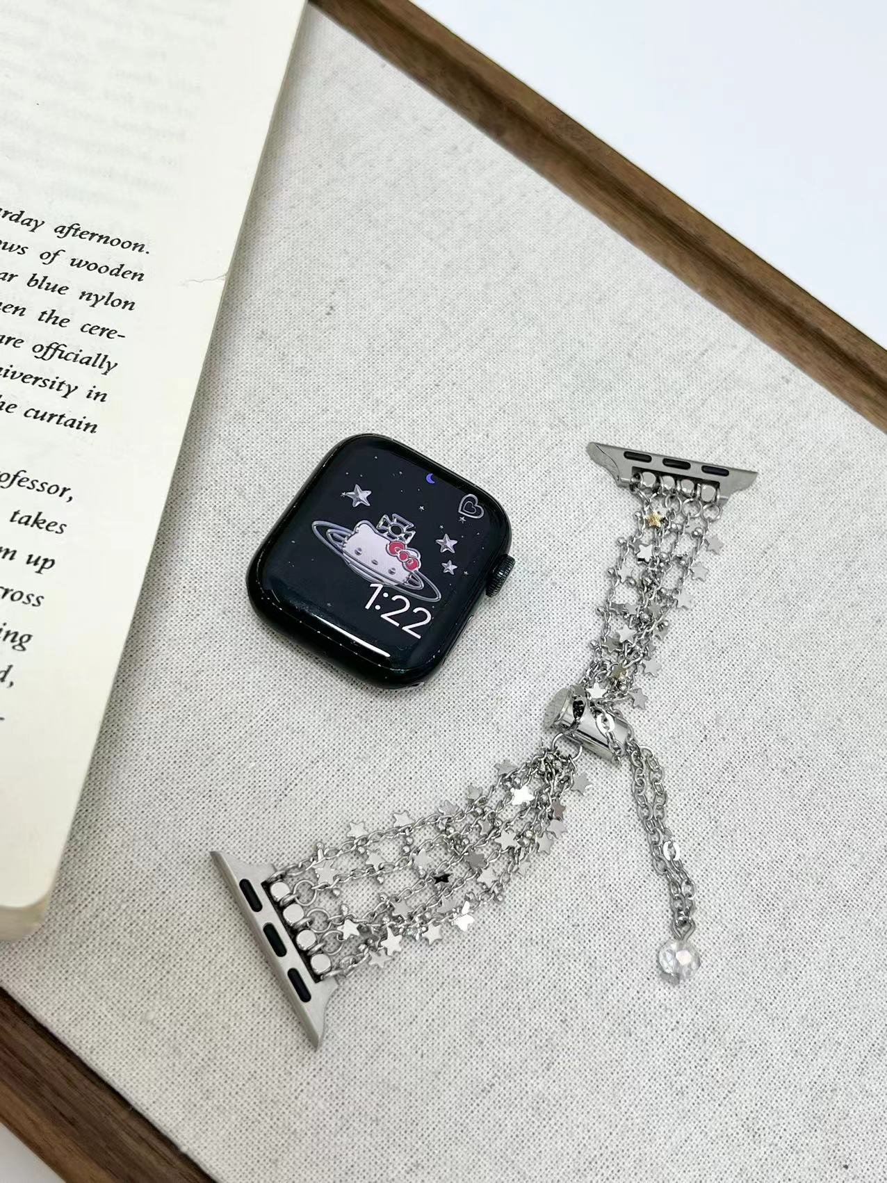 Star Tassel Metal Watch Strap