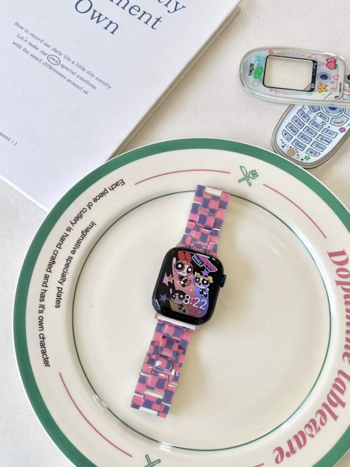 Resin Watch Strap for Smart Watches – Mixed Colors Collection - Image 18