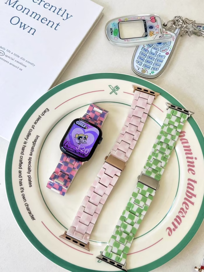 Resin Watch Strap for Smart Watches – Mixed Colors Collection - Image 17