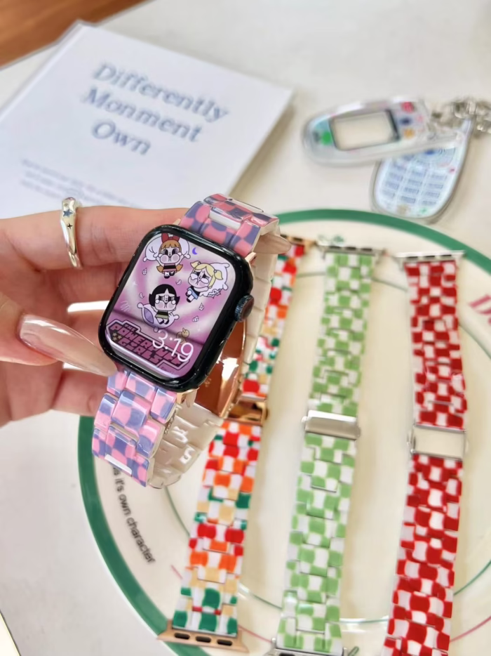 Resin Watch Strap for Smart Watches – Mixed Colors Collection - Image 10