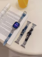 Luxury Denim Chain Apple Watch Band – Compatible with 38/40/41mm & 42/44/45mm Models - Image 18