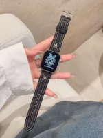 Vintage Star Denim Apple Watch Band – Compatible with Series 1–9, SE & Ultra - Image 8